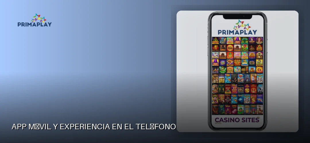 App móvil y experiencia en el teléfono